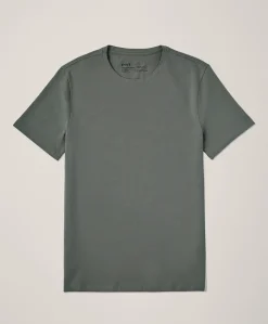 Organic Luxe Essential Slim Fit Crewneck Tee