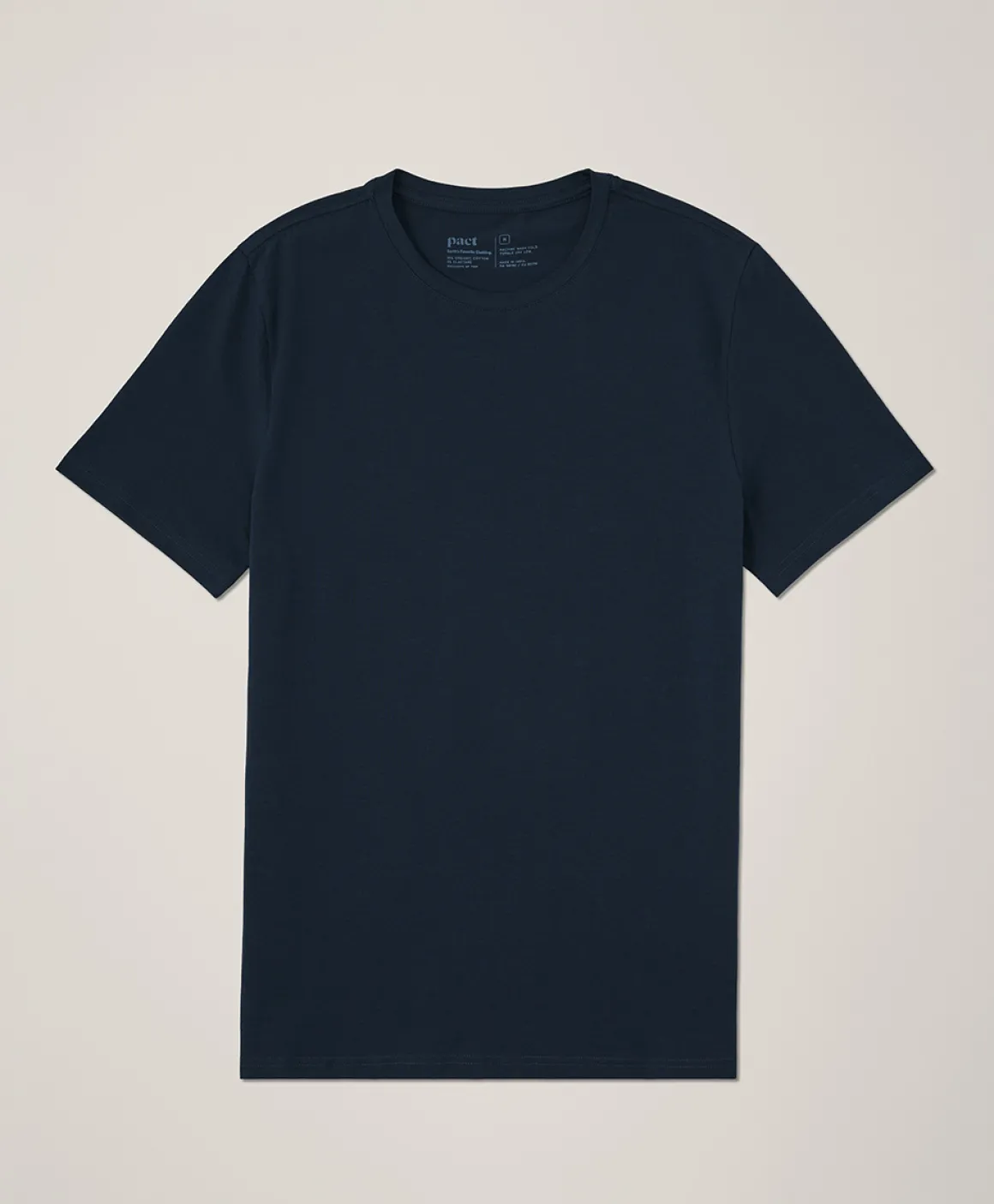 Organic Luxe Essential Slim Fit Crewneck Tee