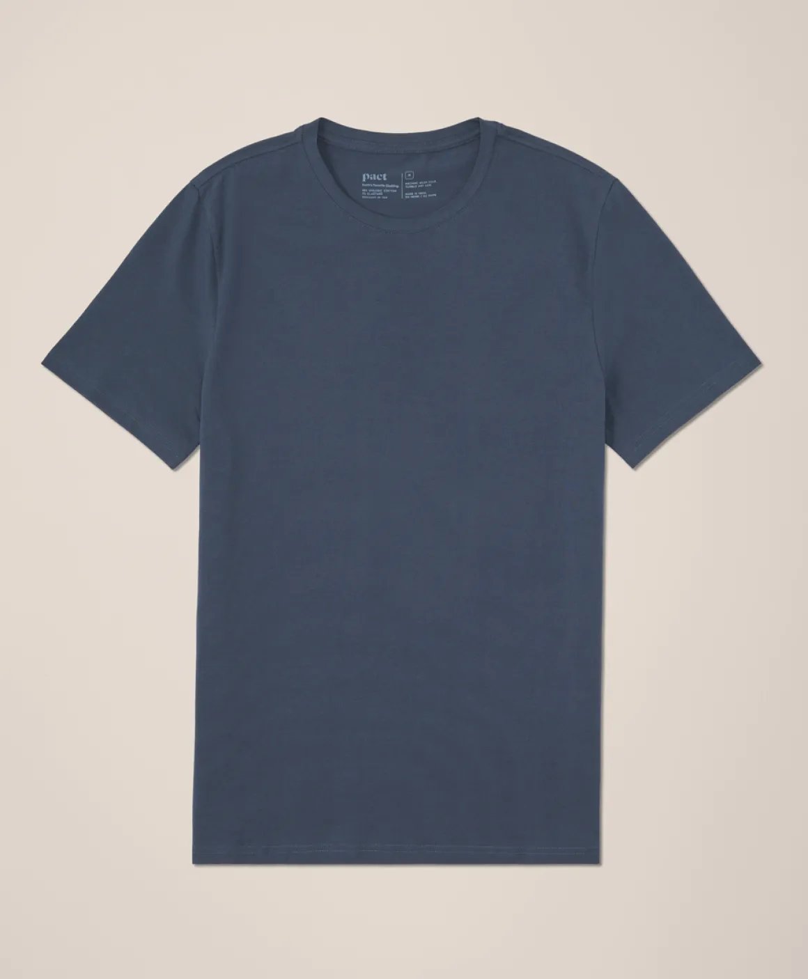 Organic Luxe Essential Slim Fit Crewneck Tee