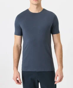 Organic Luxe Essential Slim Fit Crewneck Tee