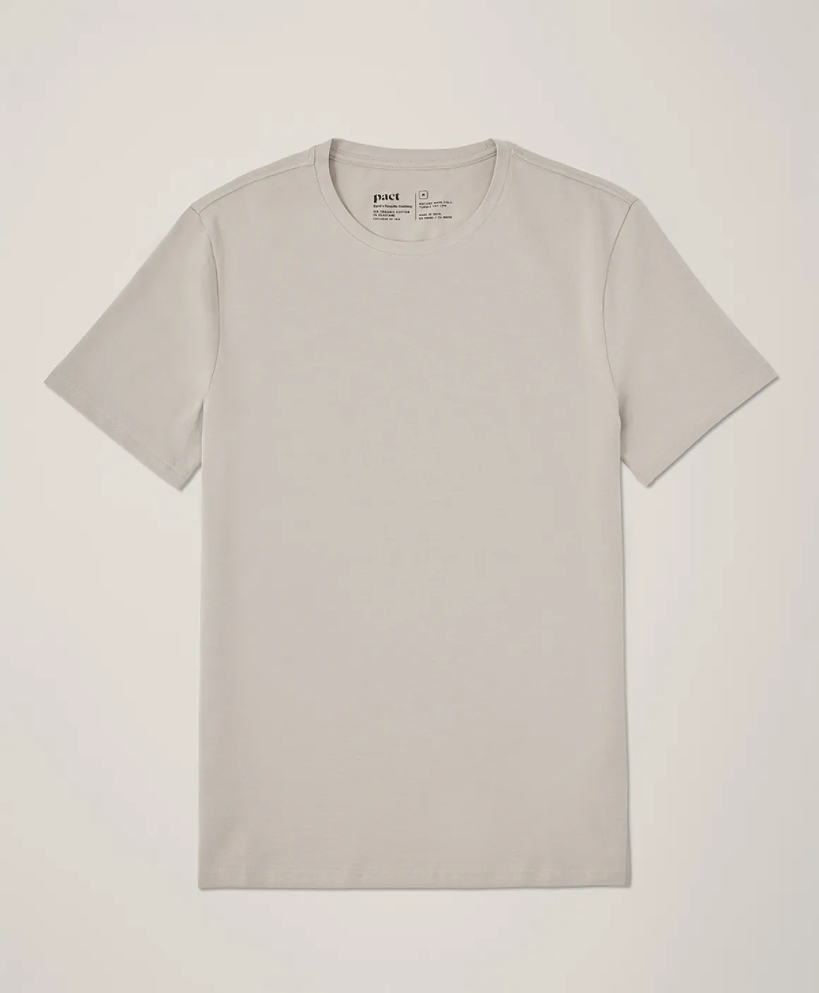 Organic Luxe Essential Slim Fit Crewneck Tee