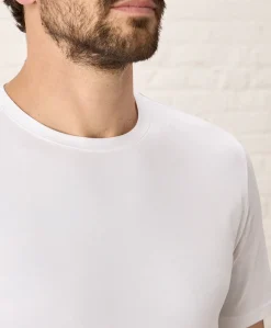 Organic Luxe Essential Slim Fit Crewneck Tee