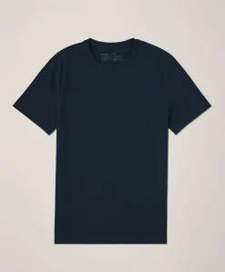 Organic Luxe Essential Slim Fit Crewneck Tee