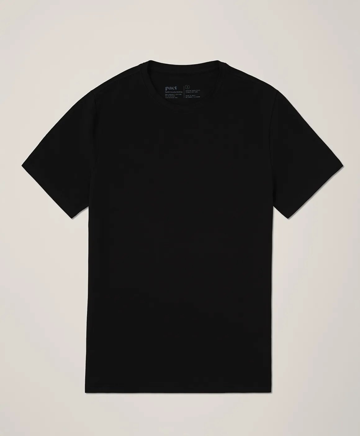 Organic Luxe Essential Slim Fit Crewneck Tee