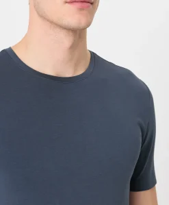 Organic Luxe Essential Slim Fit Crewneck Tee