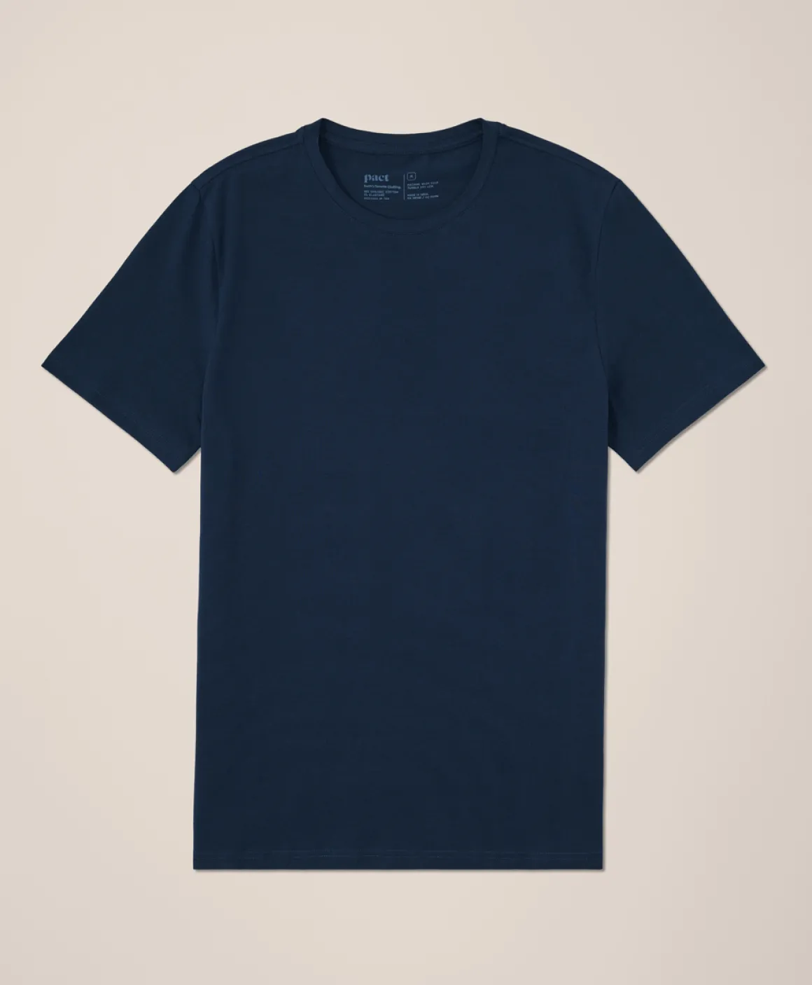 Organic Luxe Essential Slim Fit Crewneck Tee