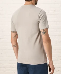 Organic Luxe Essential Slim Fit V-Neck Tee