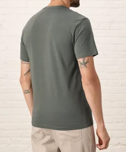 Organic Luxe Essential Slim Fit V-Neck Tee