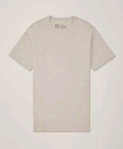 Organic Luxe Essential Slim Fit V-Neck Tee