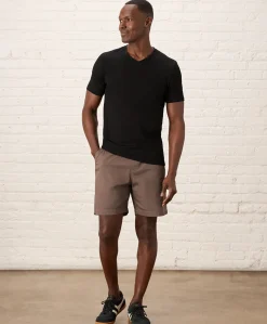 Organic Luxe Essential Slim Fit V-Neck Tee