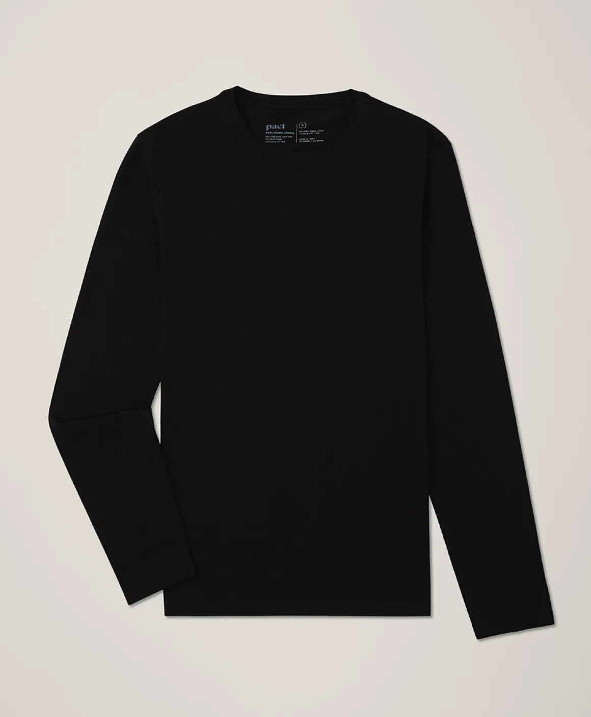 Organic Luxe Essential Slim Long Sleeve Tee