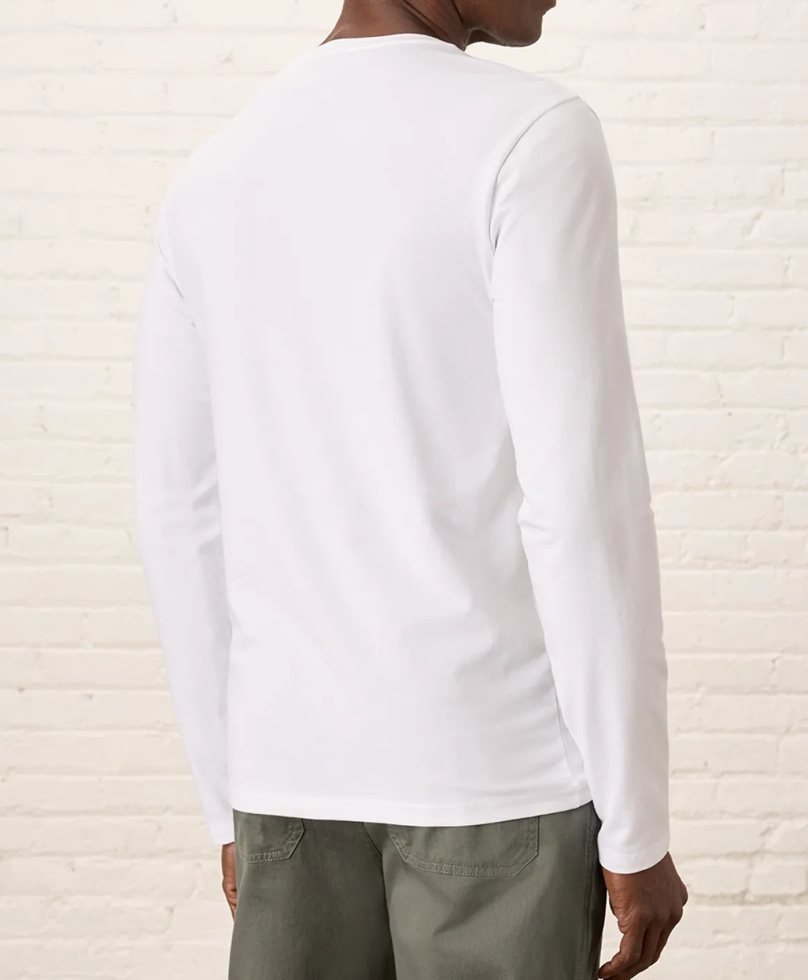 Organic Luxe Essential Slim Long Sleeve Tee