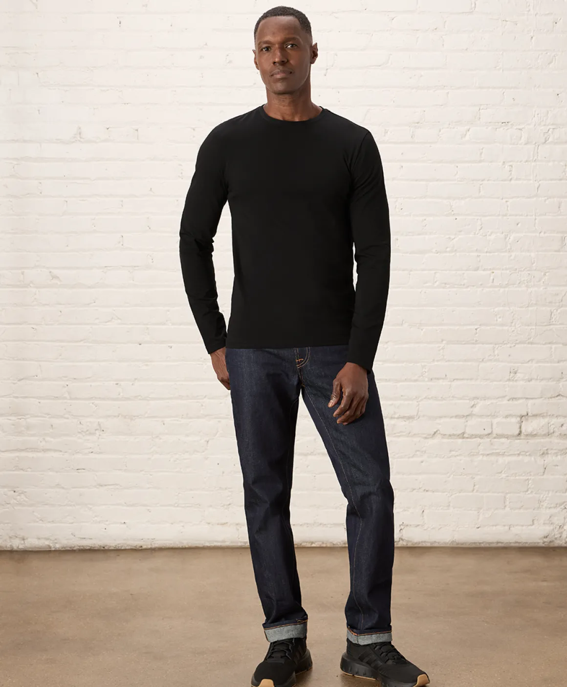 Organic Luxe Essential Slim Long Sleeve Tee