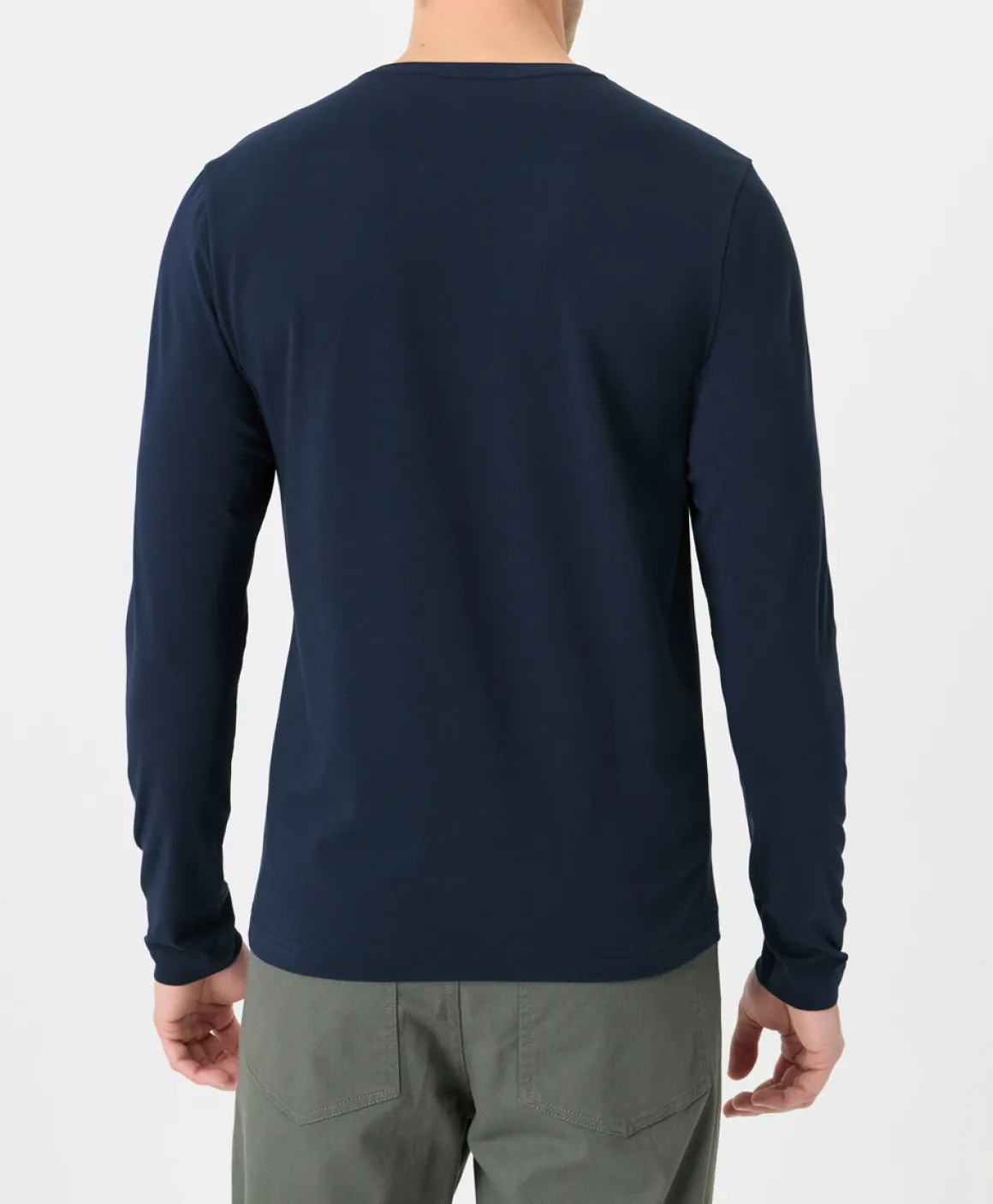 Organic Luxe Essential Slim Long Sleeve Tee