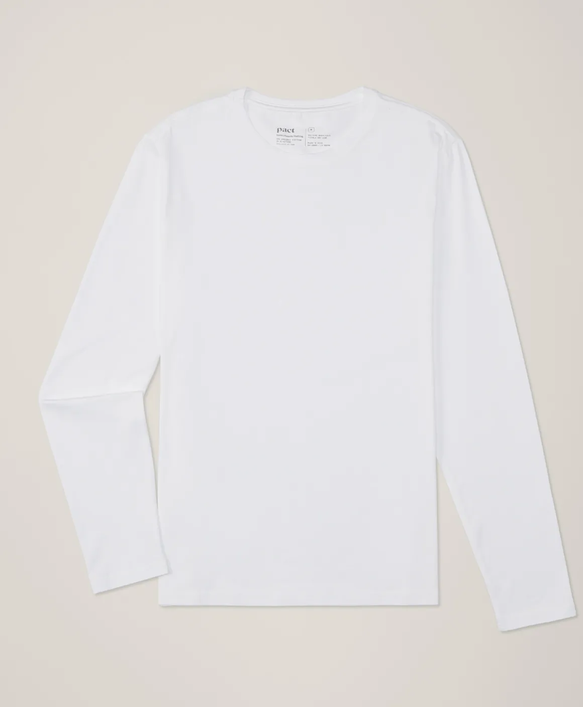 Organic Luxe Essential Slim Long Sleeve Tee