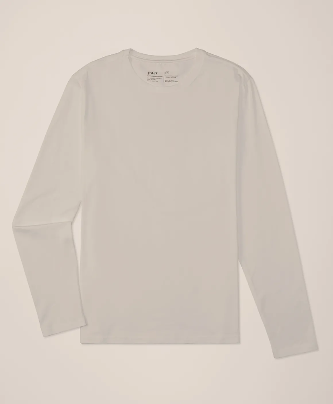 Organic Luxe Essential Slim Long Sleeve Tee