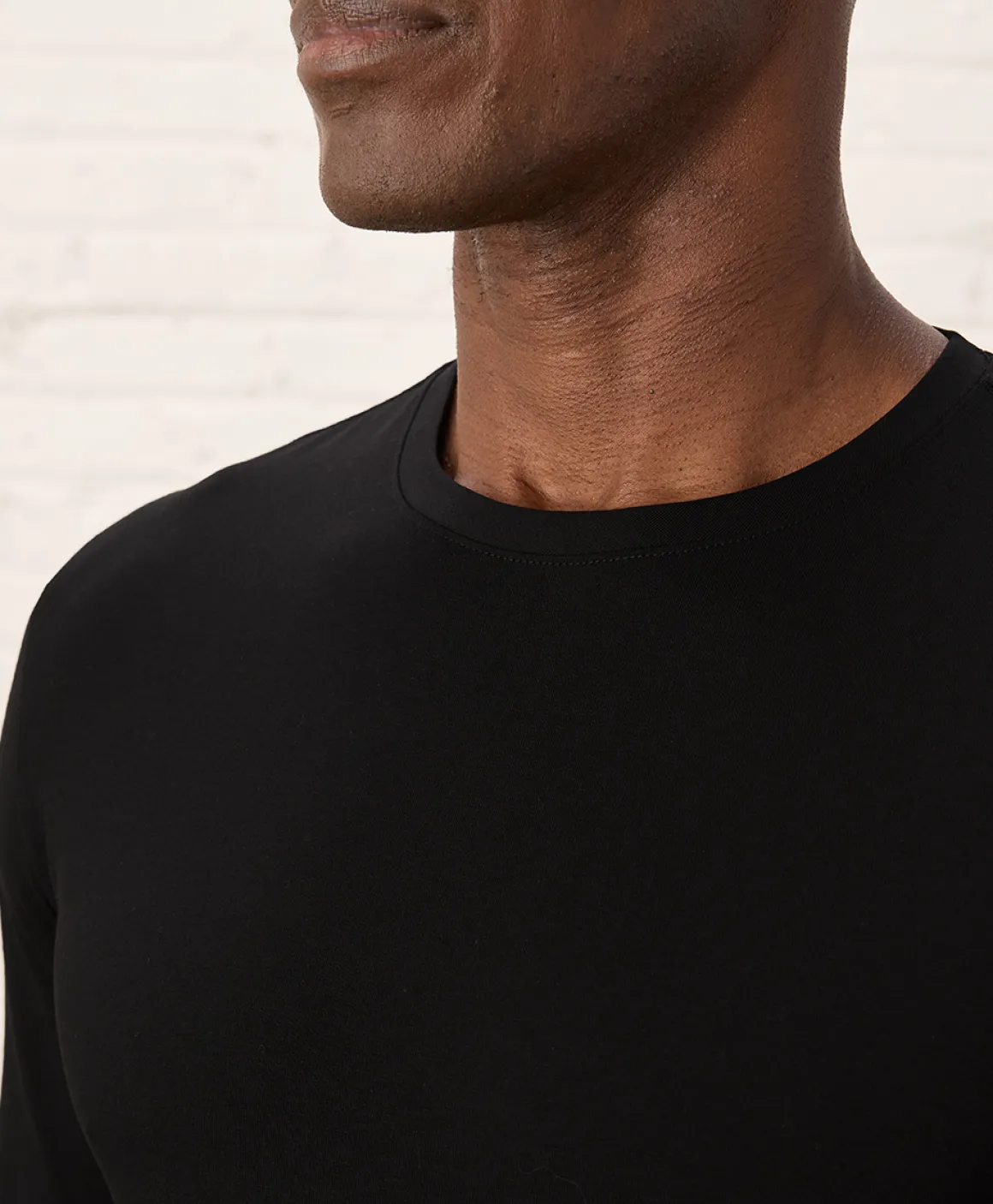 Organic Luxe Essential Slim Long Sleeve Tee