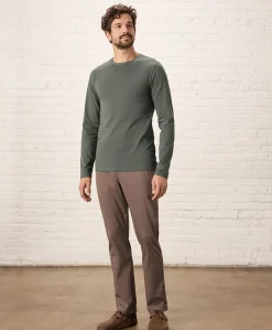 Organic Luxe Essential Slim Long Sleeve Tee