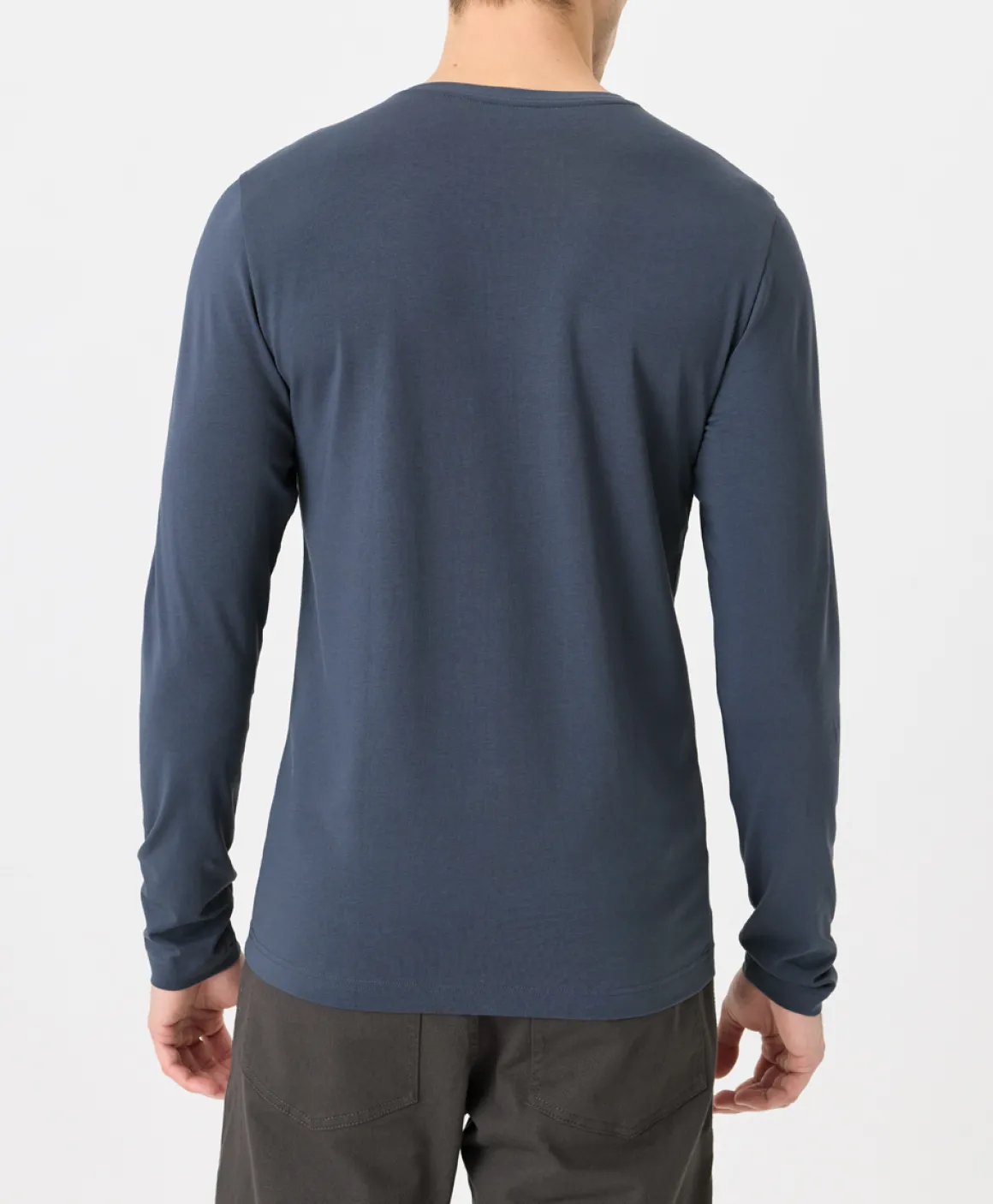Organic Luxe Essential Slim Long Sleeve Tee