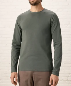 Organic Luxe Essential Slim Long Sleeve Tee