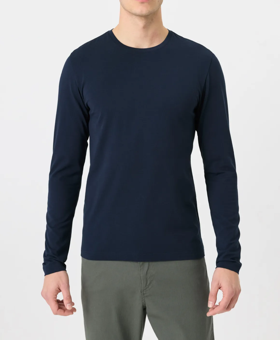 Organic Luxe Essential Slim Long Sleeve Tee