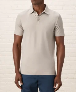 Organic Luxe Essential Slim Polo