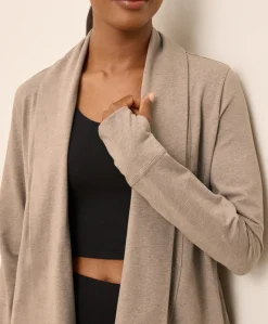 Organic Luxe Essential Swing Cardigan