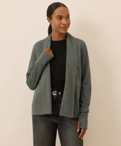 Organic Luxe Essential Swing Cardigan