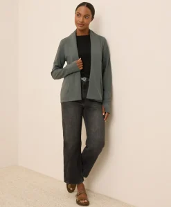 Organic Luxe Essential Swing Cardigan