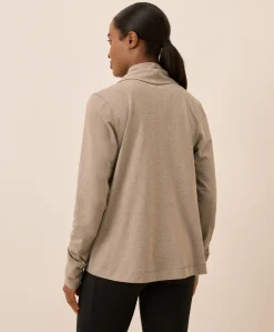 Organic Luxe Essential Swing Cardigan