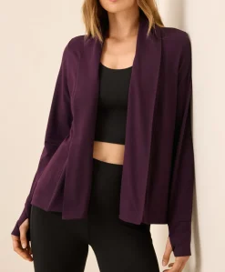 Organic Luxe Essential Swing Cardigan