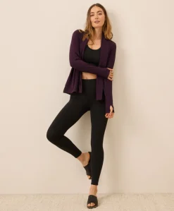 Organic Luxe Essential Swing Cardigan