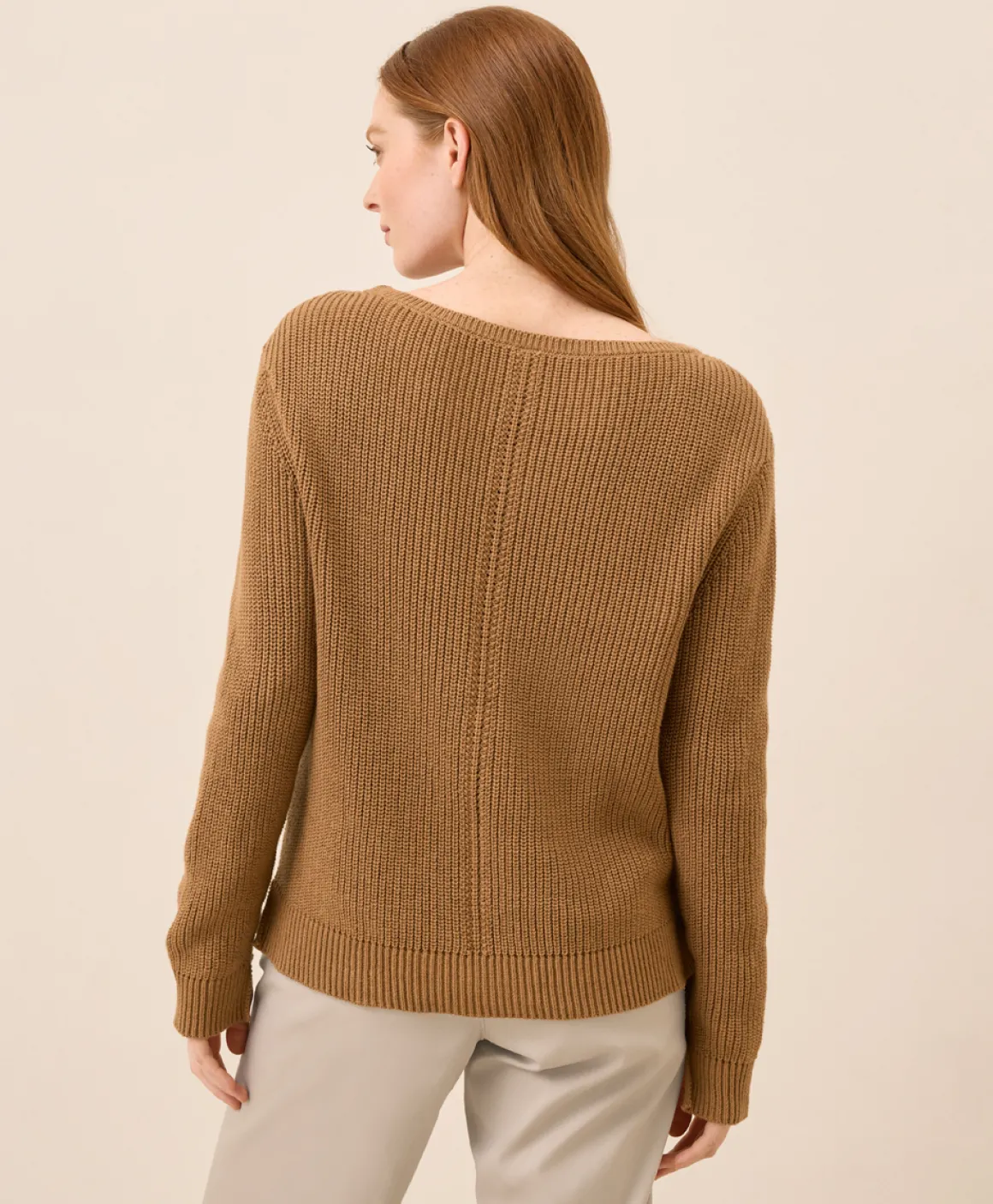 Organic Luxe Knit Boatneck Sweater
