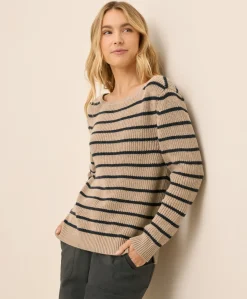 Organic Luxe Knit Boatneck Sweater