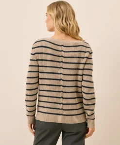 Organic Luxe Knit Boatneck Sweater