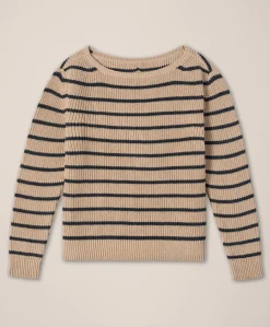 Organic Luxe Knit Boatneck Sweater