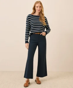 Organic Luxe Knit Boatneck Sweater