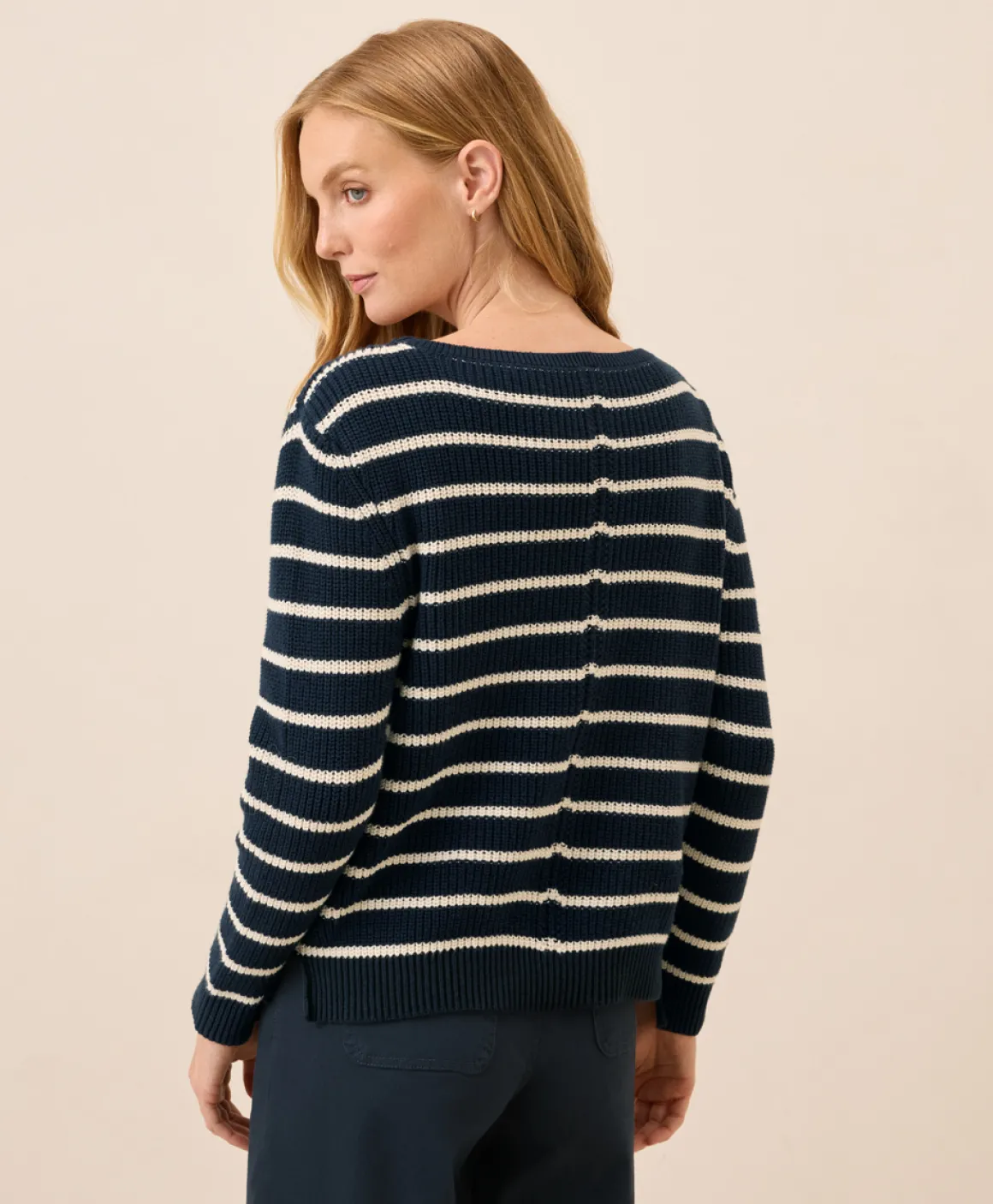 Organic Luxe Knit Boatneck Sweater