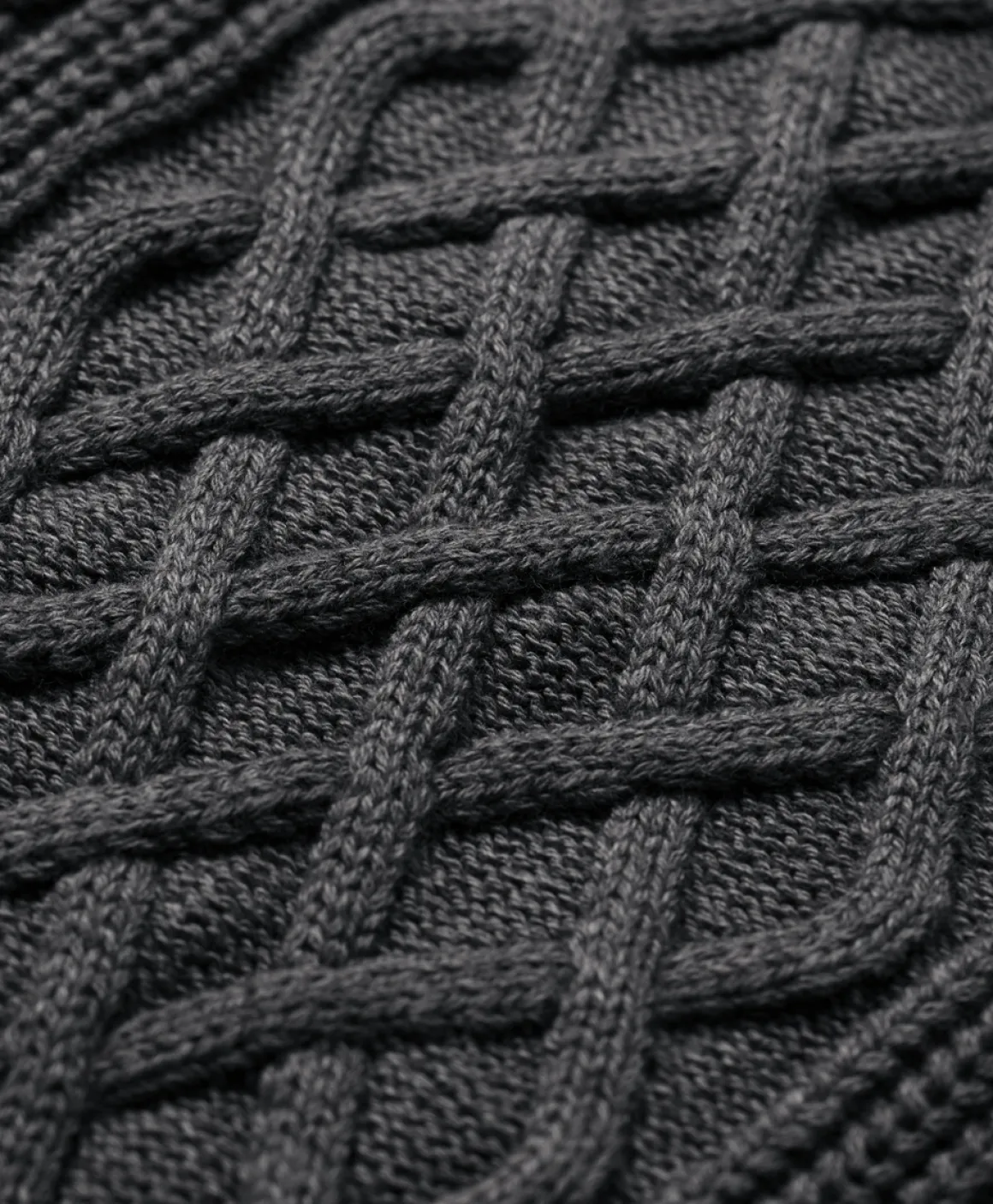 Organic Luxe Knit Cable Crew Sweater
