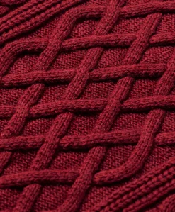 Organic Luxe Knit Cable Crew Sweater