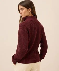 Organic Luxe Knit Henley Sweater