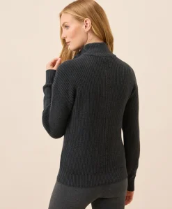 Organic Luxe Knit Henley Sweater
