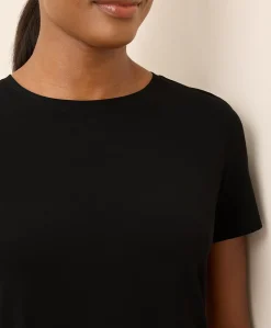 Organic Luxe Stretch Jersey Slim Tee