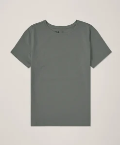 Organic Luxe Stretch Jersey Slim Tee