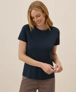 Organic Luxe Stretch Jersey Slim Tee