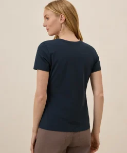 Organic Luxe Stretch Jersey Slim Tee