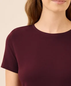 Organic Luxe Stretch Jersey Slim Tee