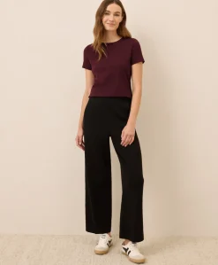 Organic Luxe Stretch Jersey Slim Tee