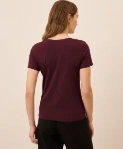 Organic Luxe Stretch Jersey Slim Tee