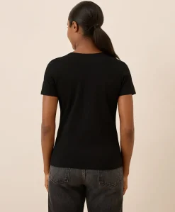 Organic Luxe Stretch Jersey Slim Tee